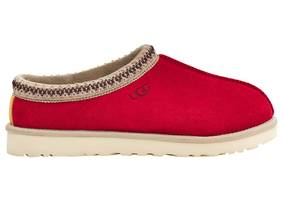 Кросівки та взуття UGG Tasman Slipper Chestnut Samba Червоний | 1123658-CSBR, 0