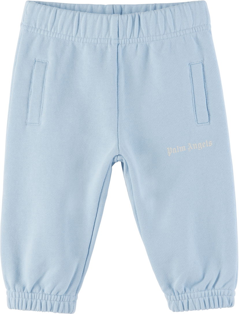 Спортивні штани Palm Angels Palm Angels Logo Sweatpants Синій | PBXD001S25FLE0054103