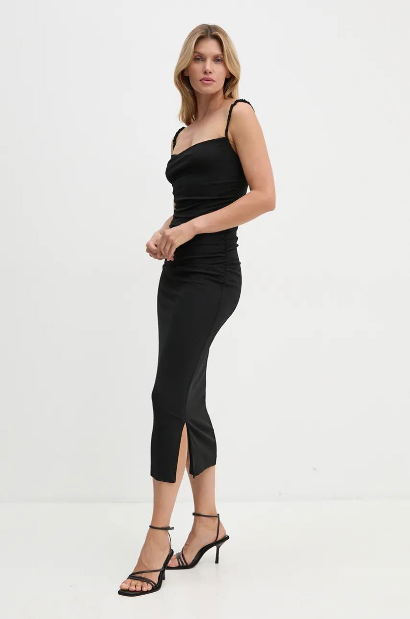 плаття Nanushka ALEXA Maxi Dress чорний | NW24CRDR00299