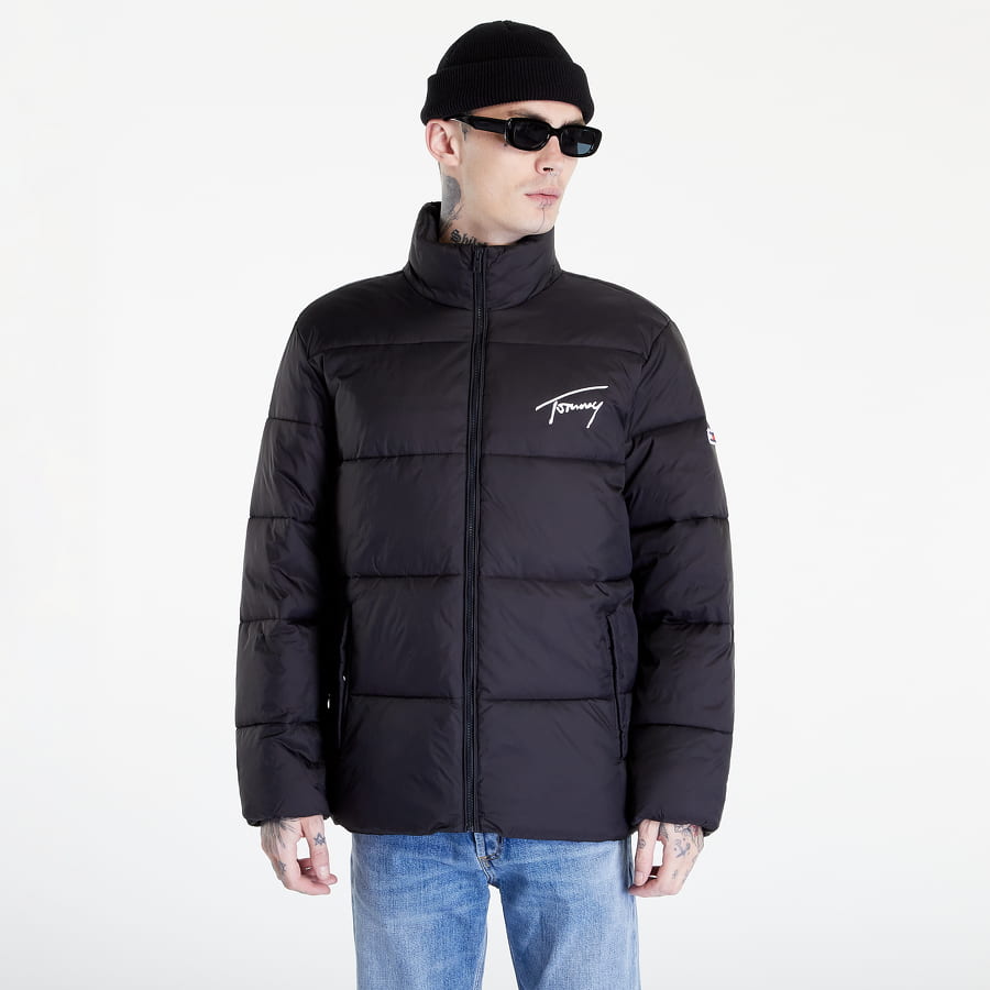 Пуховик Tommy Hilfiger TOMMY JEANS Signature Puffer чорний | DM0DM15446 BDS, 0