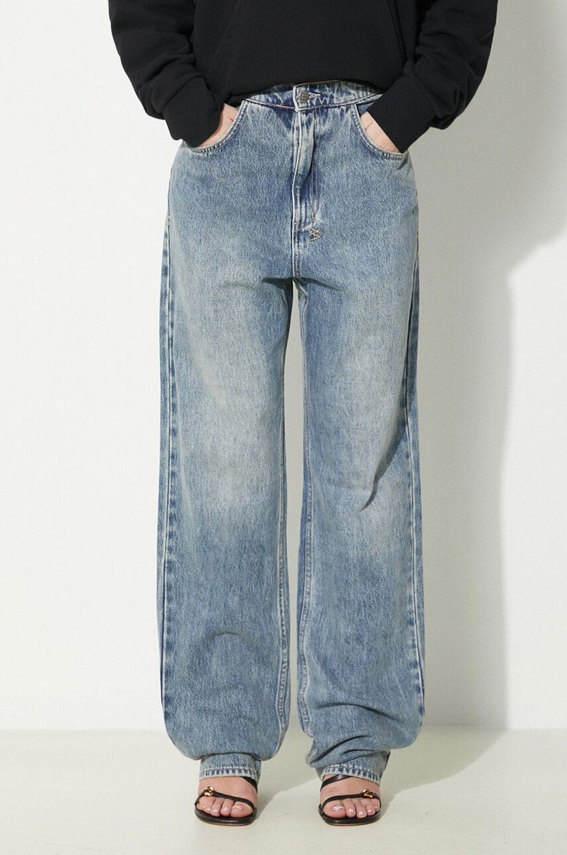 Джинси Ksubi Playback Flipped Overkast High Waist Jeans Синій | WSP24DJ041