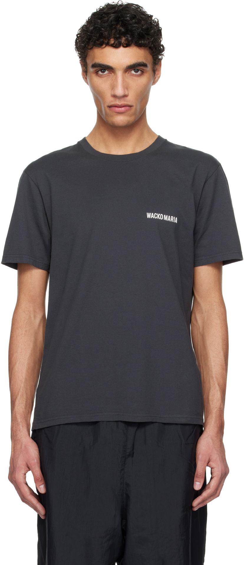 Футболка WACKO MARIA WACKO MARIA Standard Crew Neck T-Shirt Сірий | 25SSE-WMT-ST02