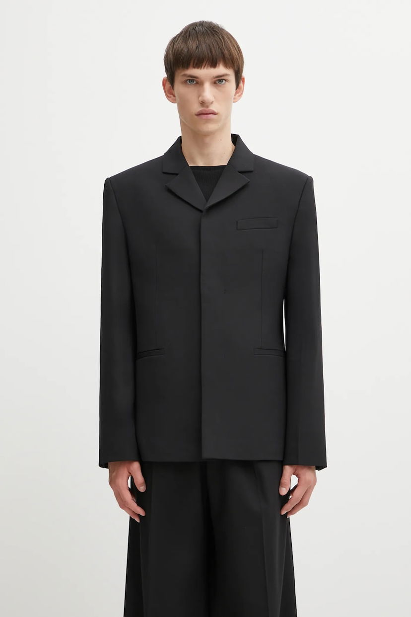 Куртка 032C 032C Wool Blend Suit Jacket чорний | F25.MRW.2001.000