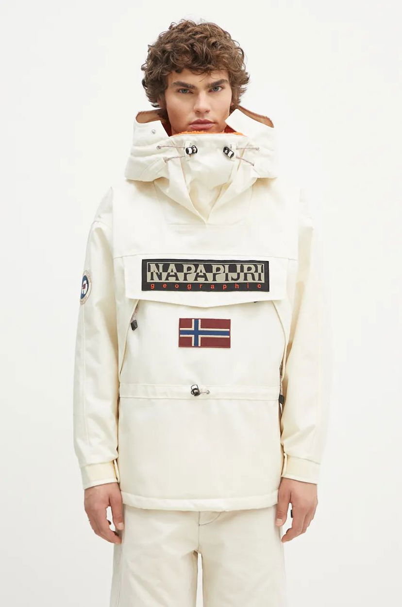 Парка Napapijri Skidoo 1990 Oversize Parka бежевий | NP0A4IK5N1L1
