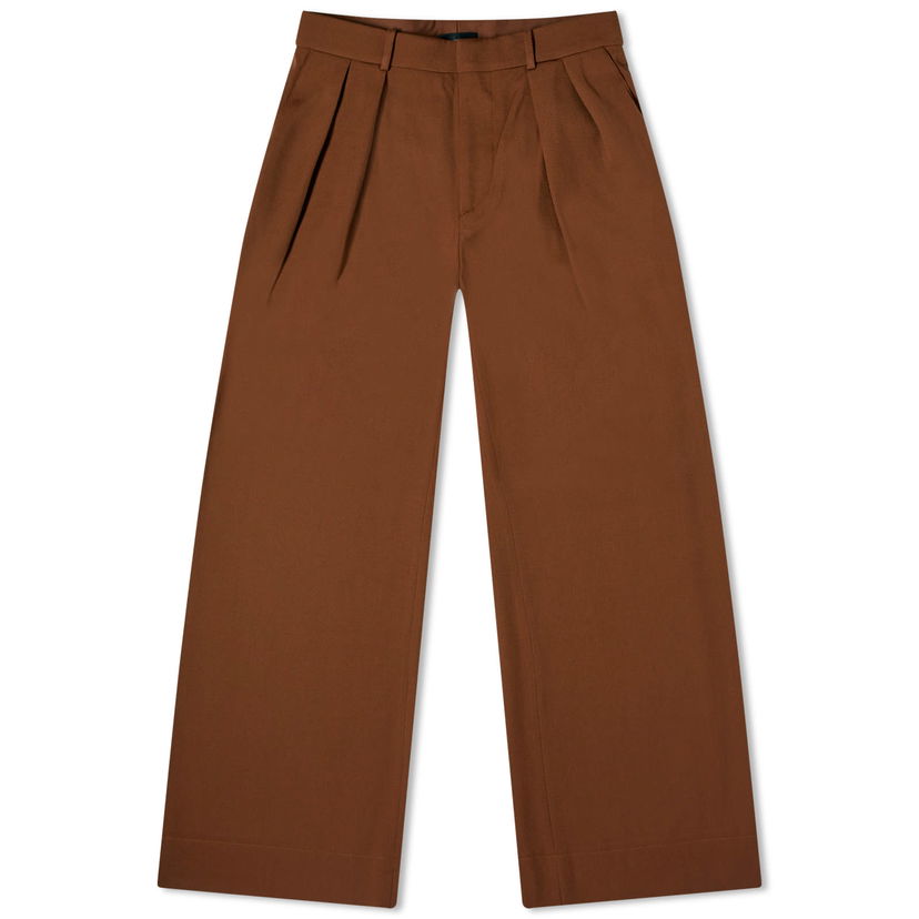 Штани і джинси WARDROBE.NYC Low Rise Коричневий | W2075PC