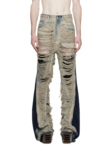 Джинси Rick Owens Bolan Banana Jeans Зелений | RR02C7313 DMPSH
