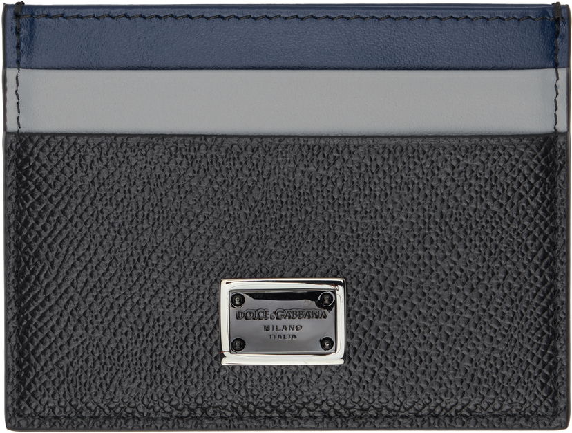 Гаманець Dolce & Gabbana Dolce&Gabbana Dauphine Leather Card Holder чорний | BP0330A6N72