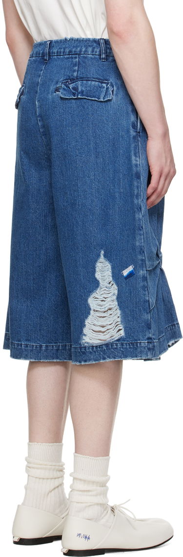 Шорти ADER ERROR Distressed Denim Shorts Синій | BN01SSJE0201BL, 2