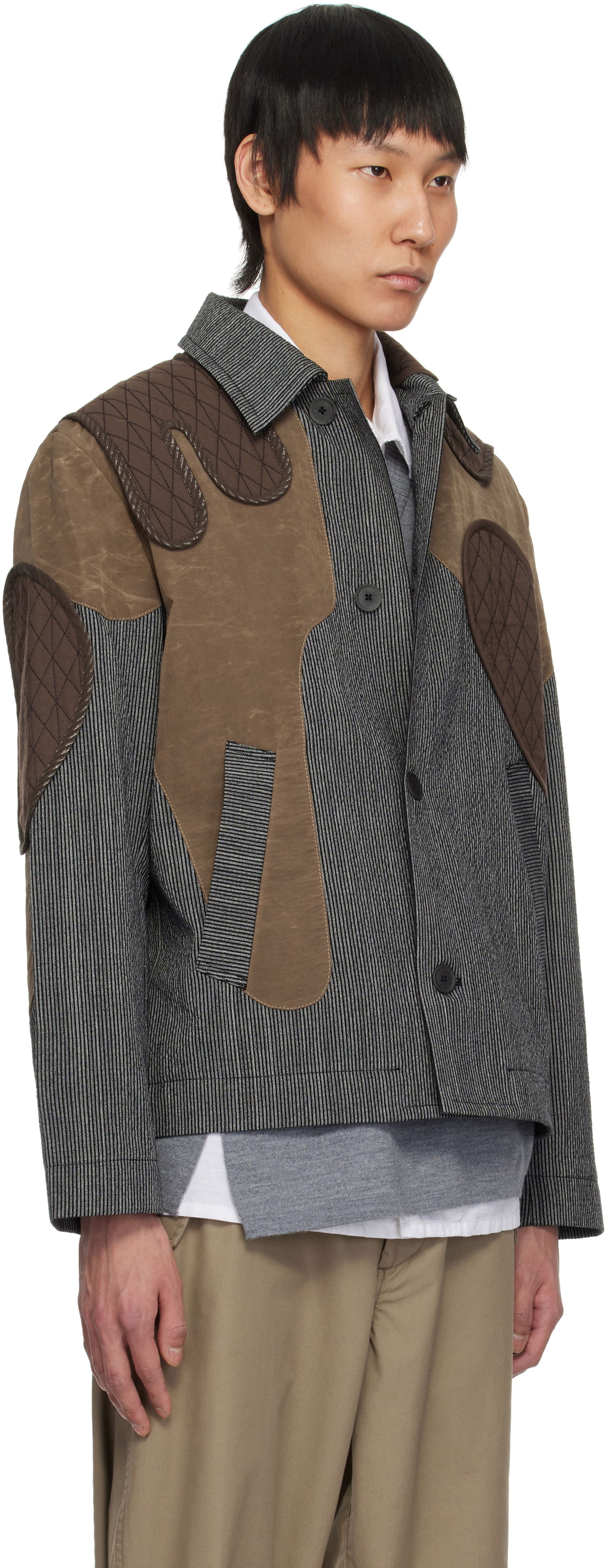 Куртка Craig Green Craig Green Utility Patch Jacket Коричневий | CGSS25CWOJKT83, 1