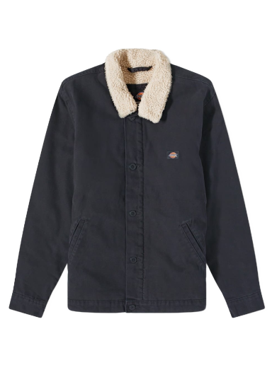 Куртка Dickies Sherpa Lined Deck Jacket Stonewashed чорний | DK0A4XFYC401