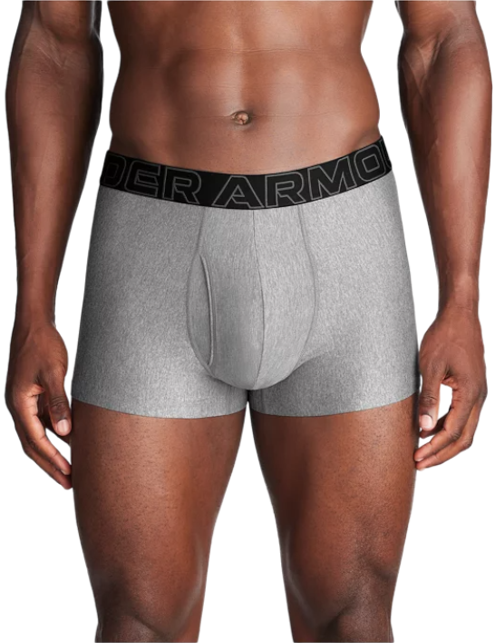 Боксери Under Armour Performance Tech™ 3" 3P Сірий | 1383882-035, 0