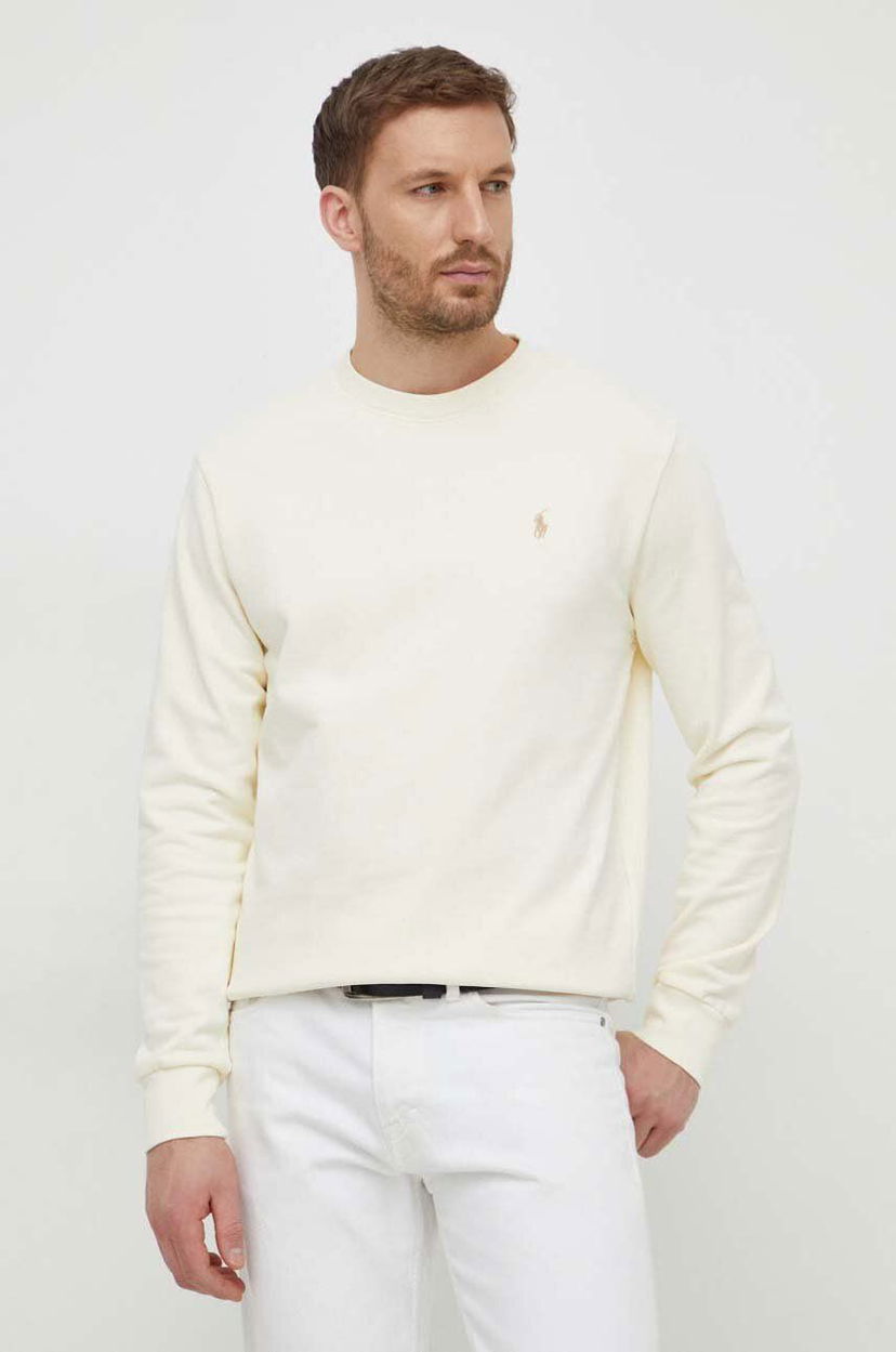 Cветр Polo by Ralph Lauren Polo Ralph Lauren Crewneck Sweatshirt бежевий | 710916689