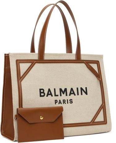 сумка-тоут Balmain B-Army 42 Tote Bag бежевий | CN1FF810TDCS, 1
