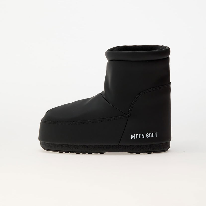 Кросівки та взуття Moon Boot Sneakers Icon Low Nolace Rubber Black EUR 36-38 чорний | 80D1409410-N001