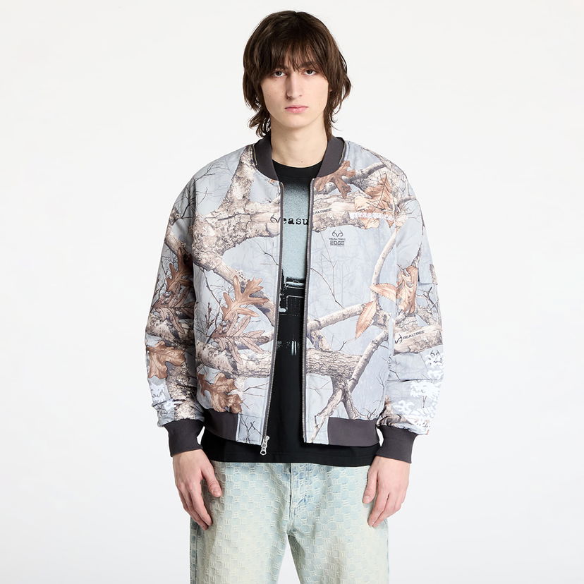Куртка бомбер Pleasures PLEASURES Dragon Bomber Jacket Сірий | P25SP003 GREY