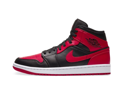 Обмежене видання Jordan Air Jordan 1 Mid "Banned" чорний | 554724-074