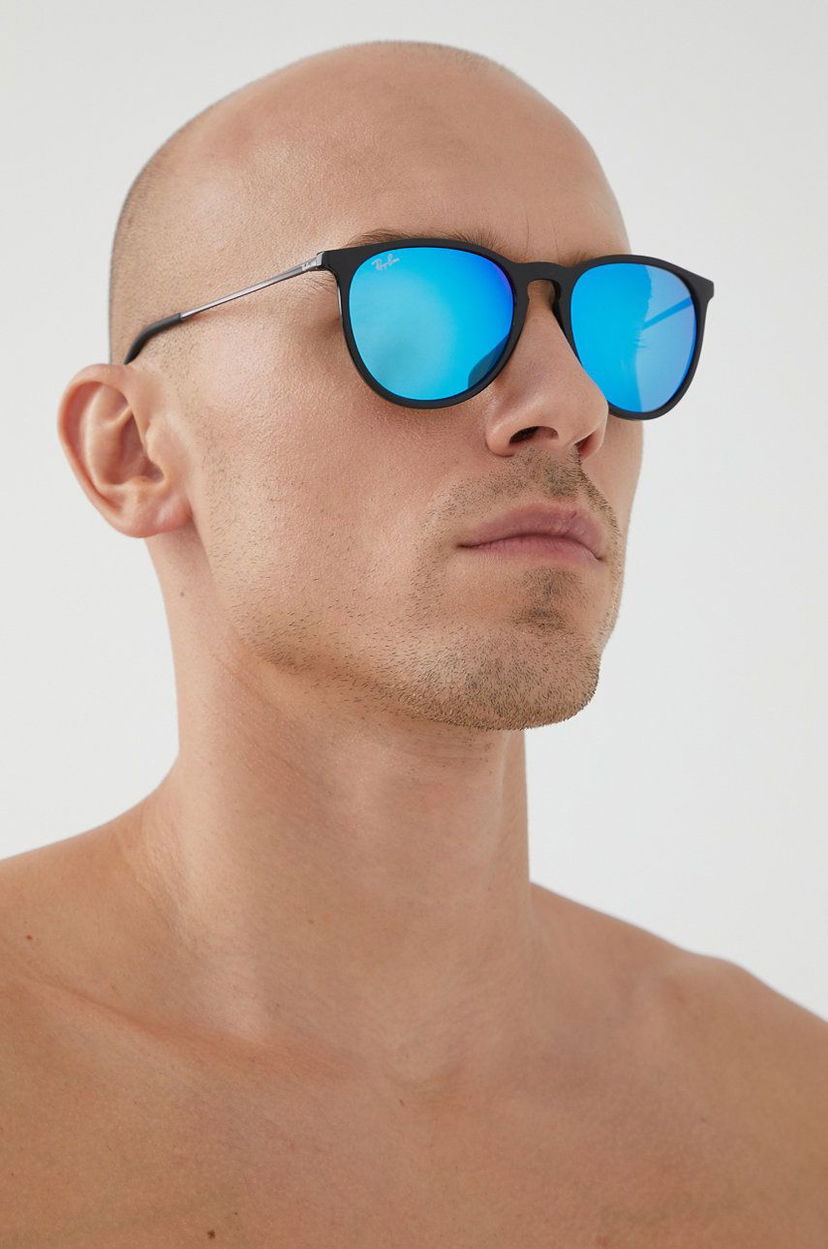 Сонцезахисні окуляри Ray-Ban Erika 0RB4171 Sunglasses чорний | 0RB4171.601.55