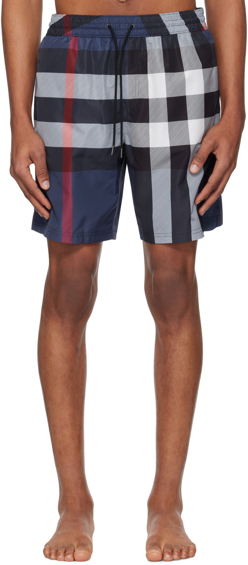 Купальники Burberry Burberry Check Swim Shorts Синій | 8107273