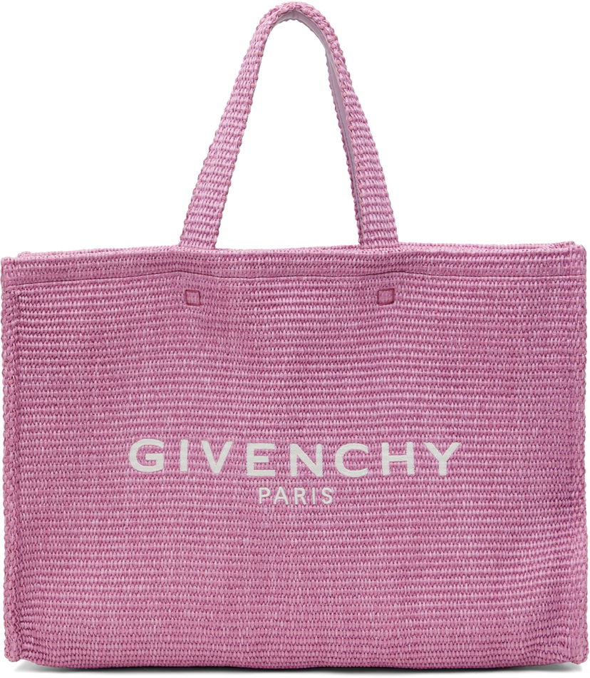 сумка-тоут Givenchy Medium Woven Tote Bag Рожевий | BB50ZVB1SQ510
