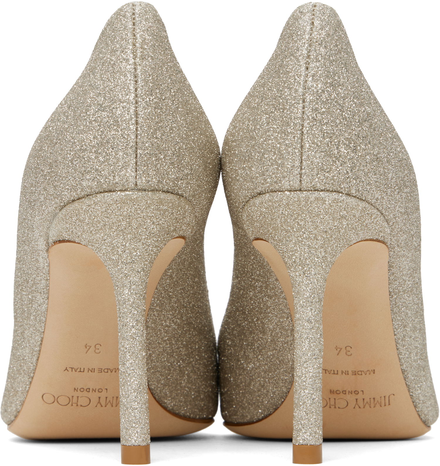 Кросівки та взуття Jimmy Choo Jimmy Choo Romy 85 Glitter Heels Металік | ROMY 85 DGZ, 1