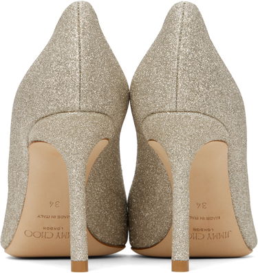 Кросівки та взуття Jimmy Choo Jimmy Choo Romy 85 Glitter Heels Металік | ROMY 85 DGZ, 1
