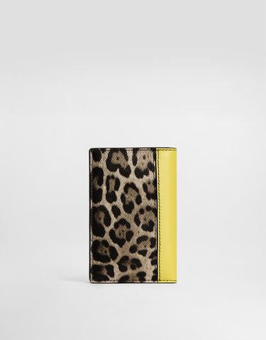 Гаманець Dolce & Gabbana Dolce & Gabbana Dauphine Print Card Holder Жовтий | BP3323A6N738Z857, 2
