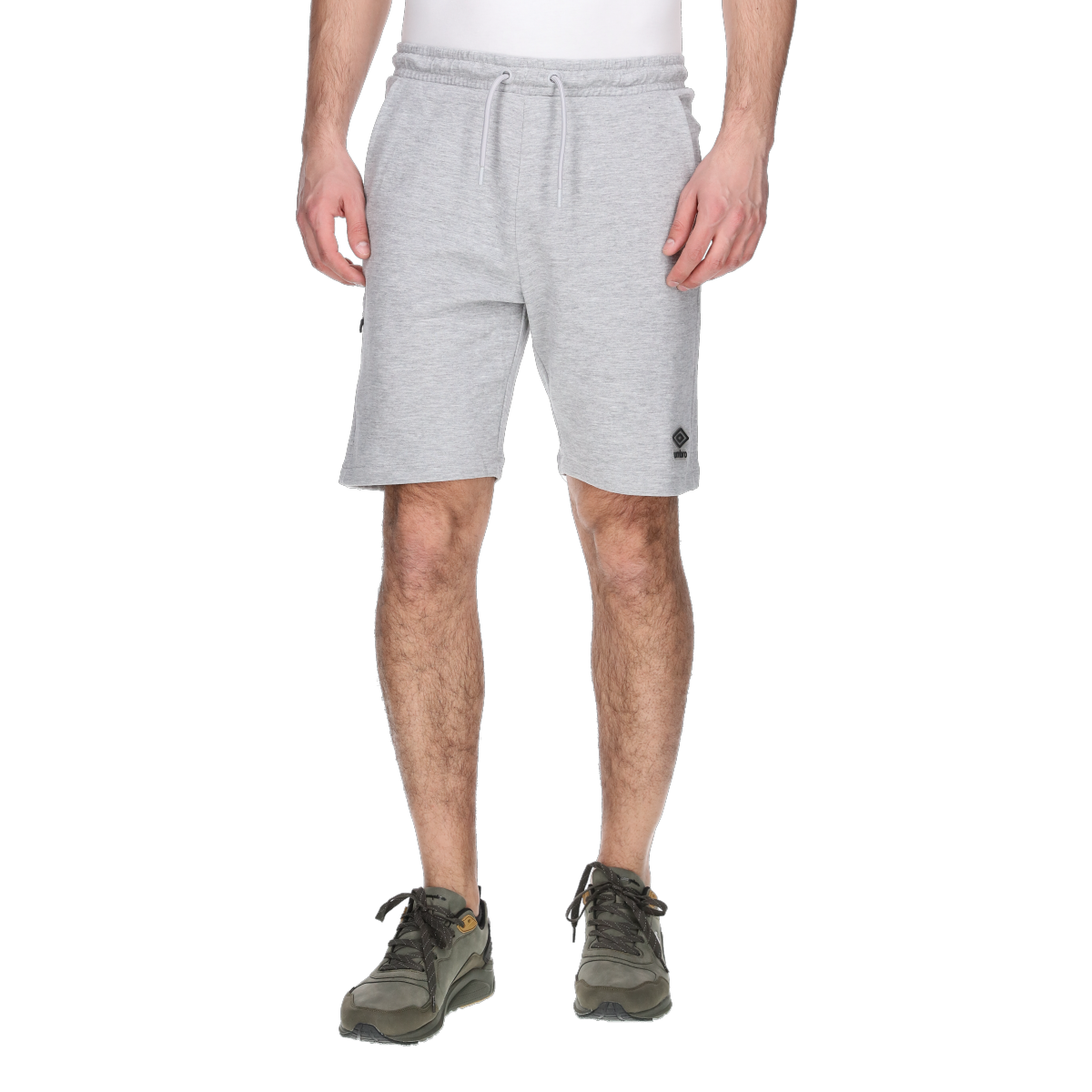 Шорти Umbro Drawstring Sweat Shorts Basic Сірий | UMA251M200-3A, 0