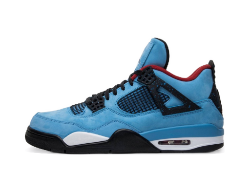 Кросівки та взуття Jordan Travis Scott x Air Jordan 4 Retro "Cactus Jack" Синій | 308497-406