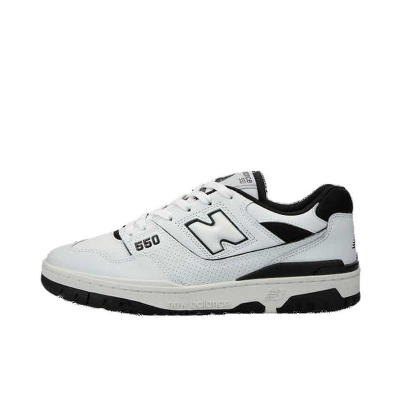 Кросівки та взуття New Balance 550 "White Black" білий | BB550HA1