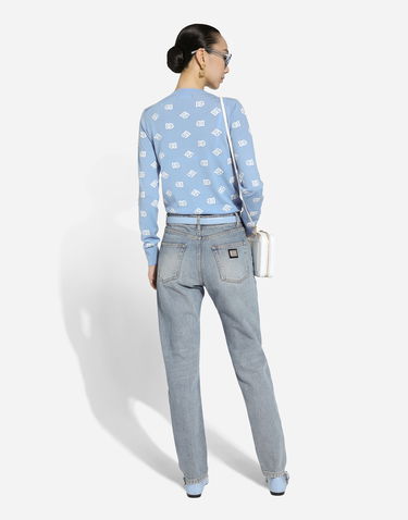 Джинси Dolce & Gabbana Carrot Jeans Синій | FTC7BDG8LW2S9001, 2