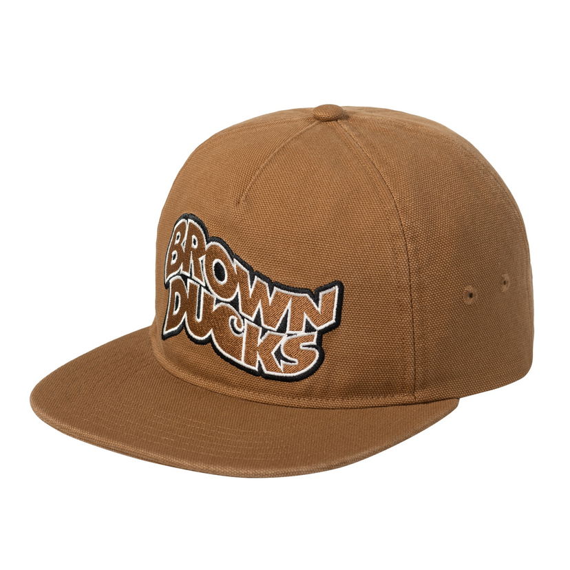 Кепка Carhartt WIP Canvas Cap With Embroidered Logo Коричневий | I033922_2