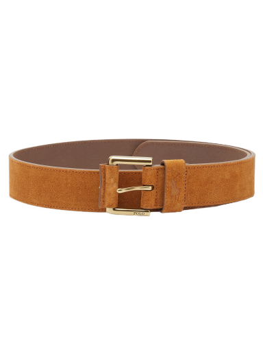 Ремені Polo by Ralph Lauren Suede Belt Tan Коричневий | 405854526002