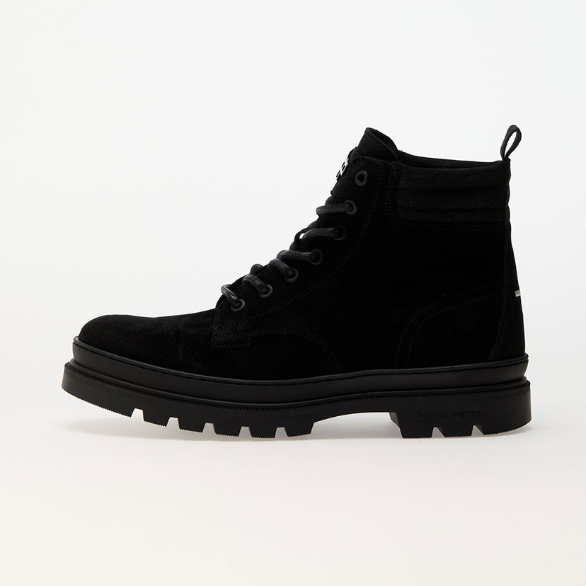 Кросівки та взуття Filling Pieces Josh Suede Black чорний | 73722791861