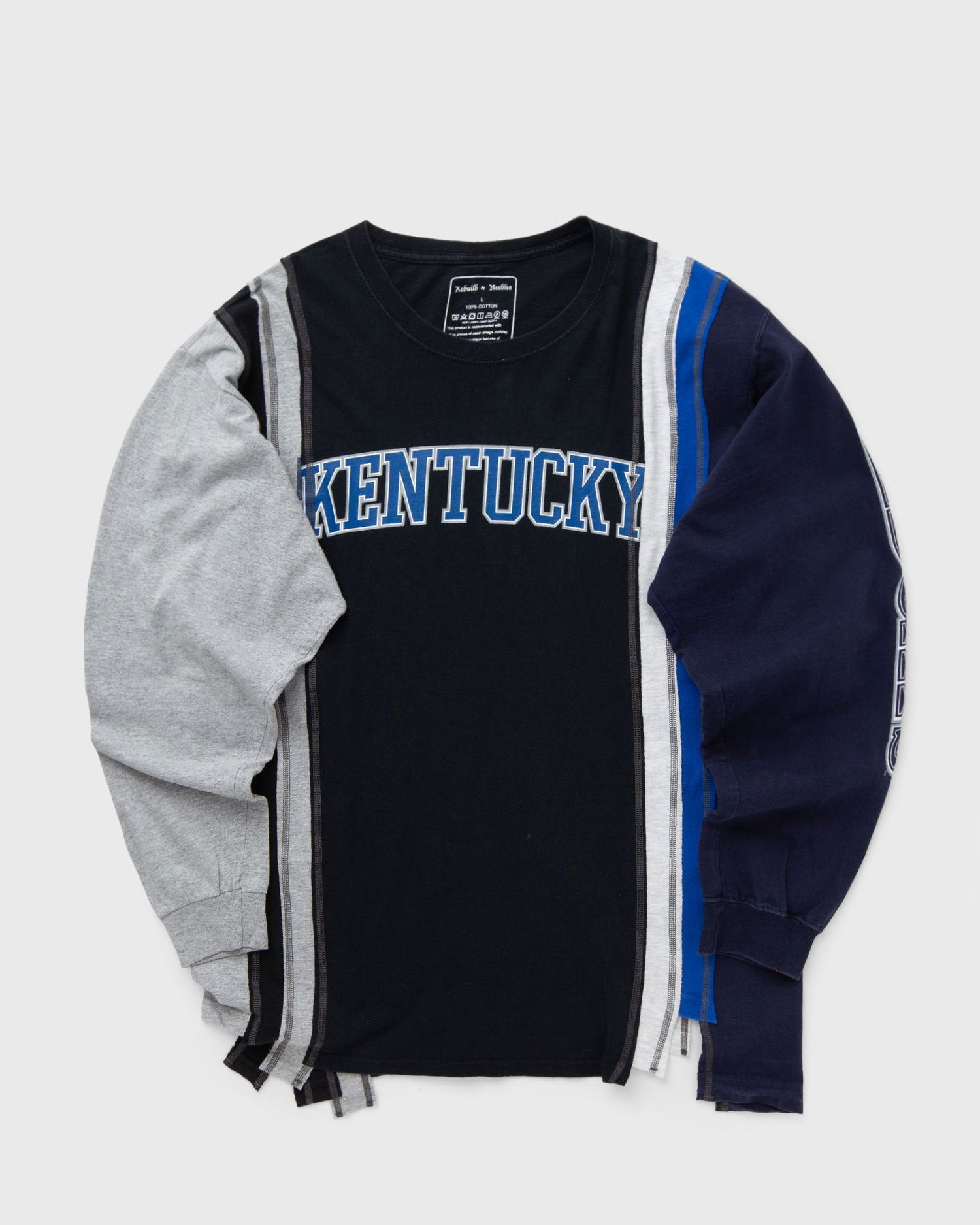 Футболка Needles Rebuild by Needles 7 Cut Long Sleeve T-Shirt Різнокольоровий | QV409-ASSORTED, 0