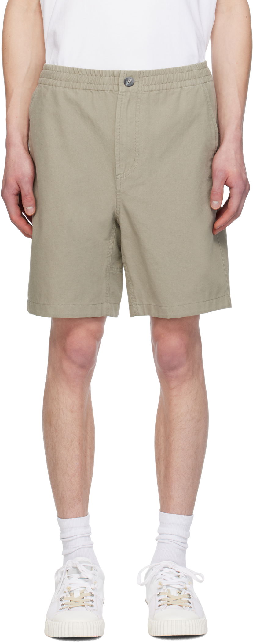 Шорти A.P.C. A.P.C. Norris Shorts бежевий | COGBJ-H10186