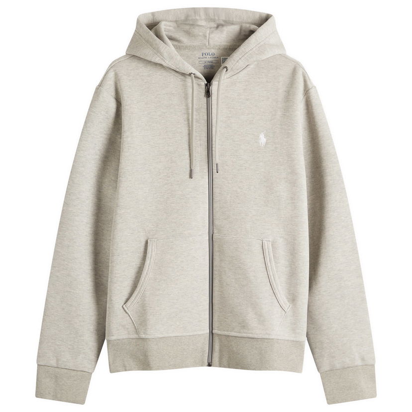 Світшоти Polo by Ralph Lauren Ralph Lauren Double Knit Zip Hoodie Сірий | 710881517060