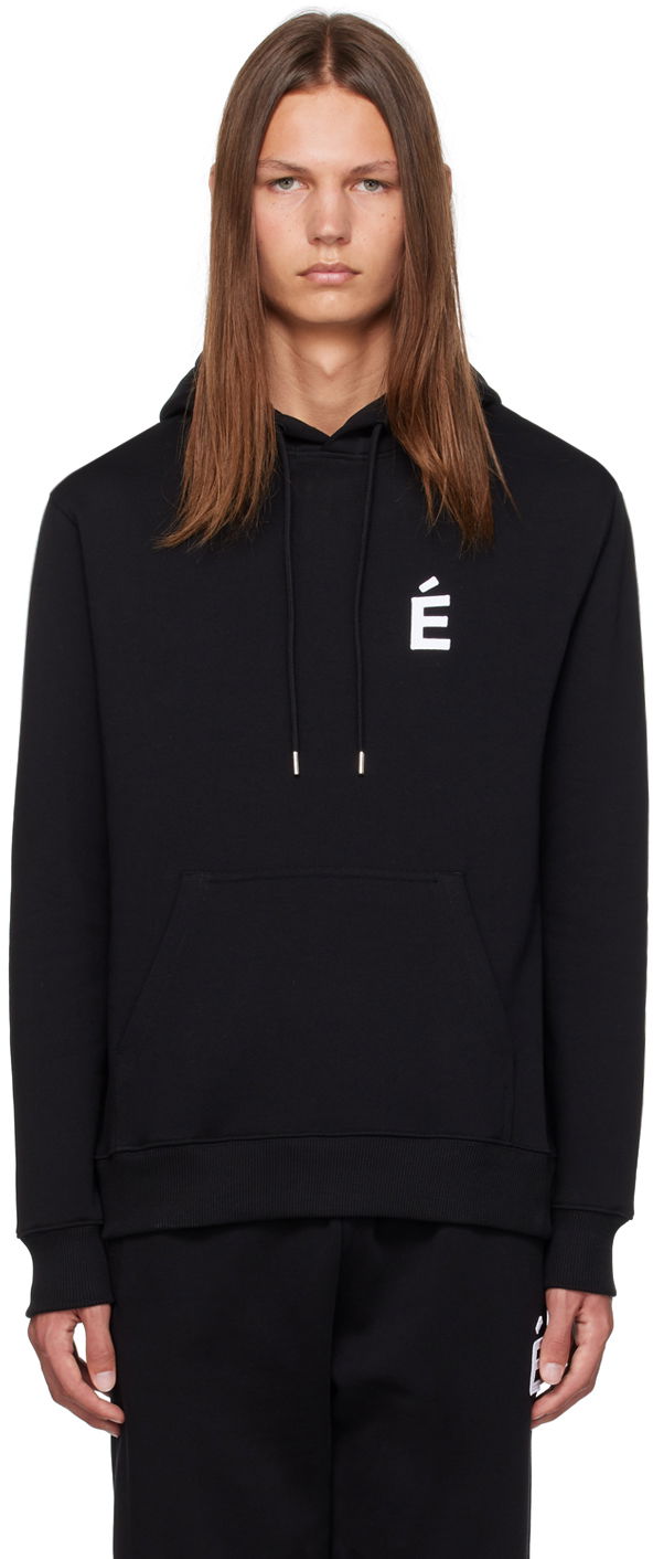 Світшоти Études Patch Logo Hoodie чорний | C00ME253A01599