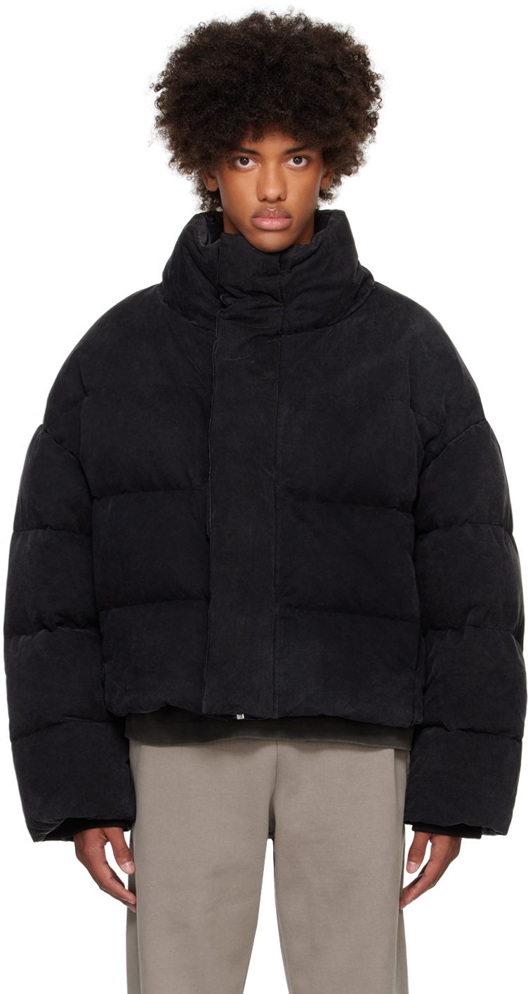 Пуховик Entire Studios Puffer Down Jacket чорний | ES2398IR