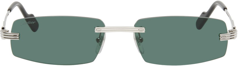 Сонцезахисні окуляри Cartier Cartier 'Première de Cartier' Sunglasses Зелений | CT0535S-002