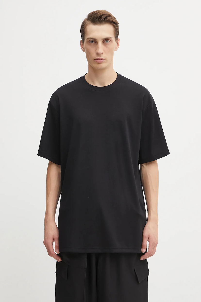Футболка Y-3 Y-3 Premium Short Sleeve T-Shirt чорний | JX7279