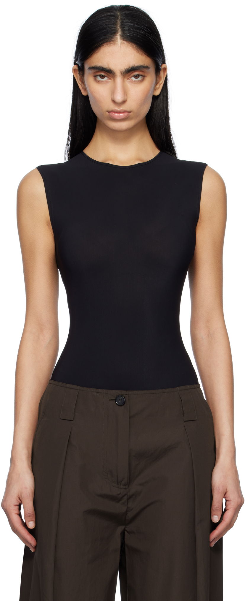 Боді AGOLDE AGOLDE Aura Bodysuit чорний | A7295-1145