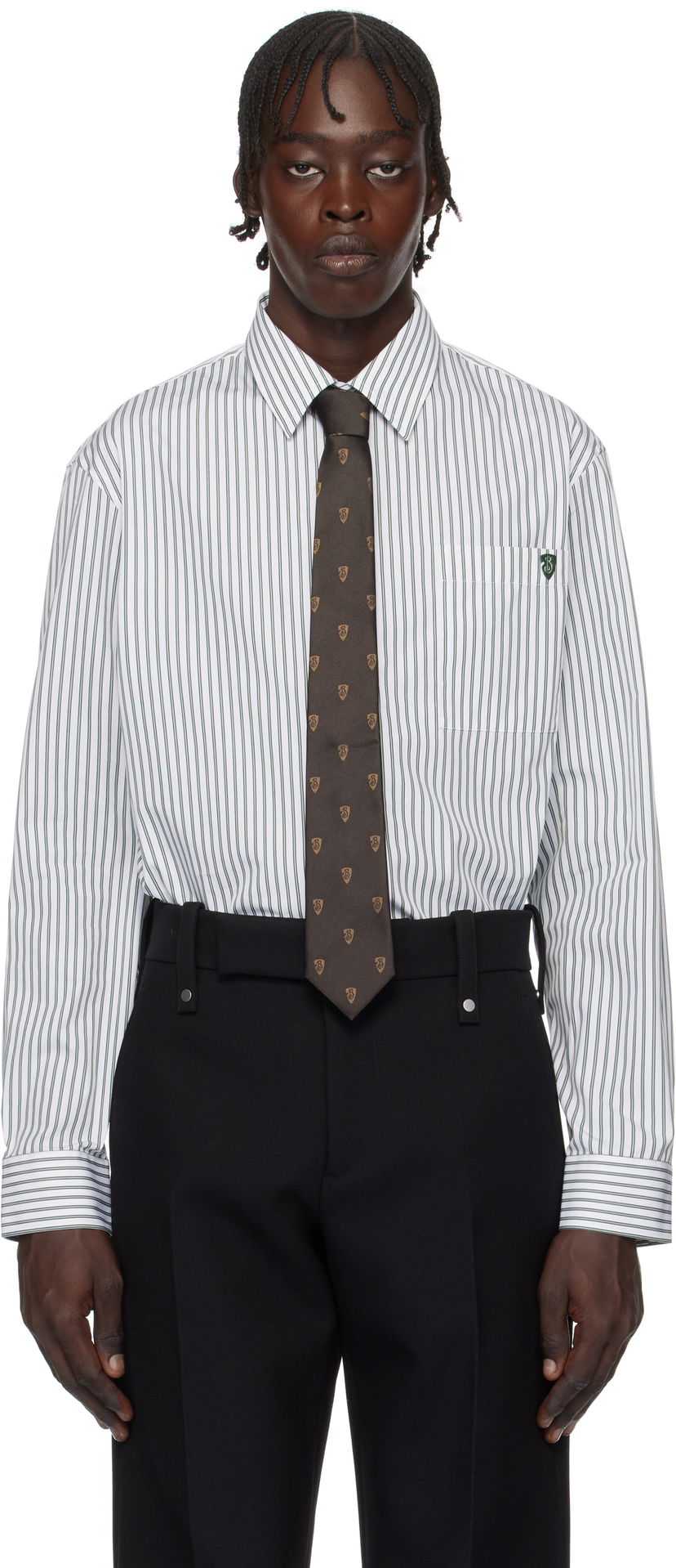 Сорочка Burberry Striped Shirt білий | 8102560