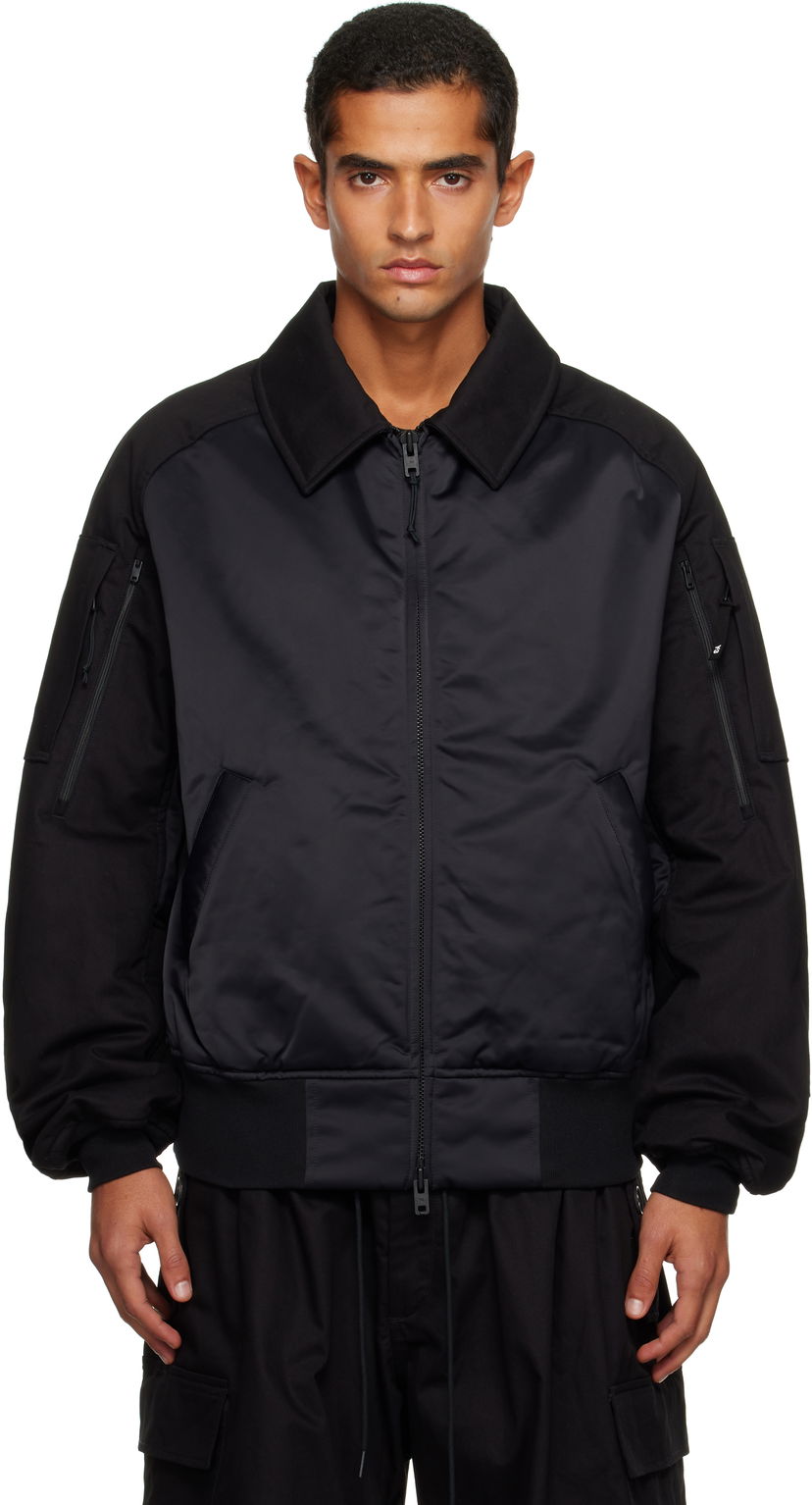 Куртка бомбер Y-3 Y-3 UT Twill Bomber Jacket чорний | JY4554