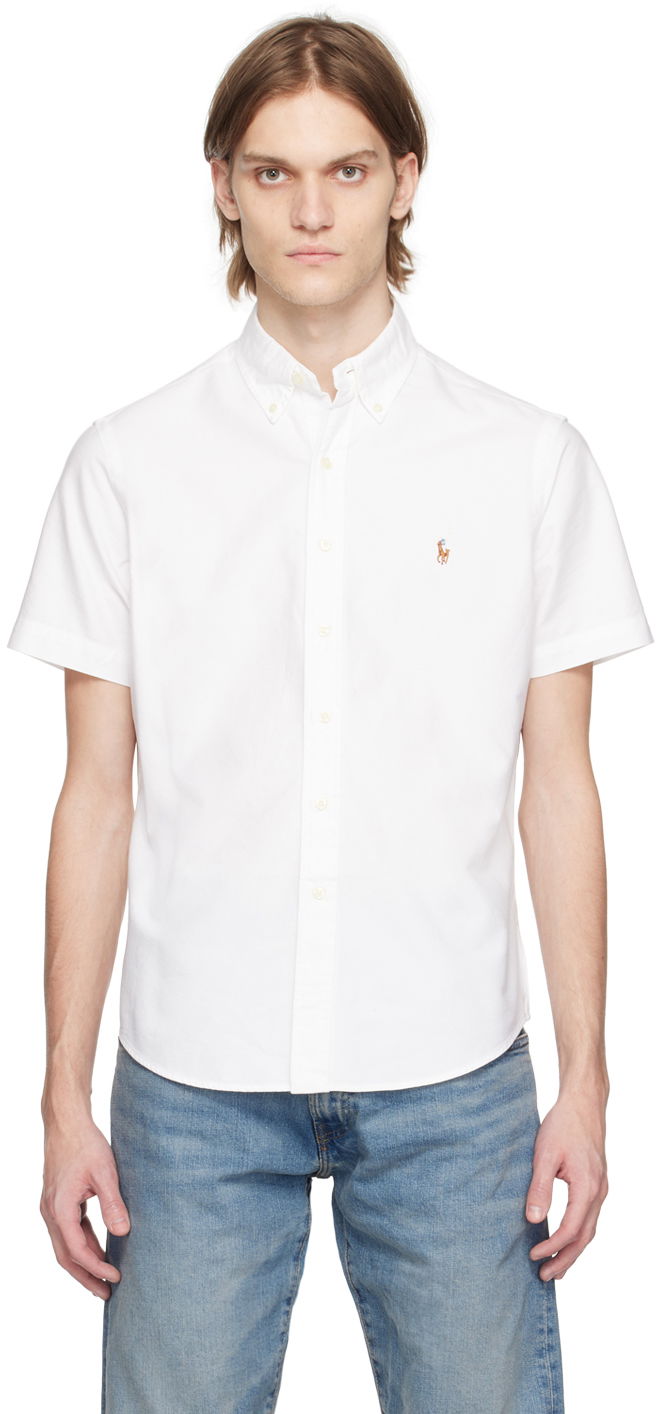 Сорочка Polo by Ralph Lauren Polo Ralph Lauren Classic Fit Shirt білий | 710794942001