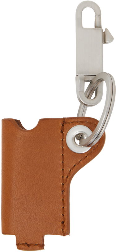 Брелоки Rick Owens Rick Owens Mini Lighter Holder Keychain Коричневий | RA01D0495 LGE, 1