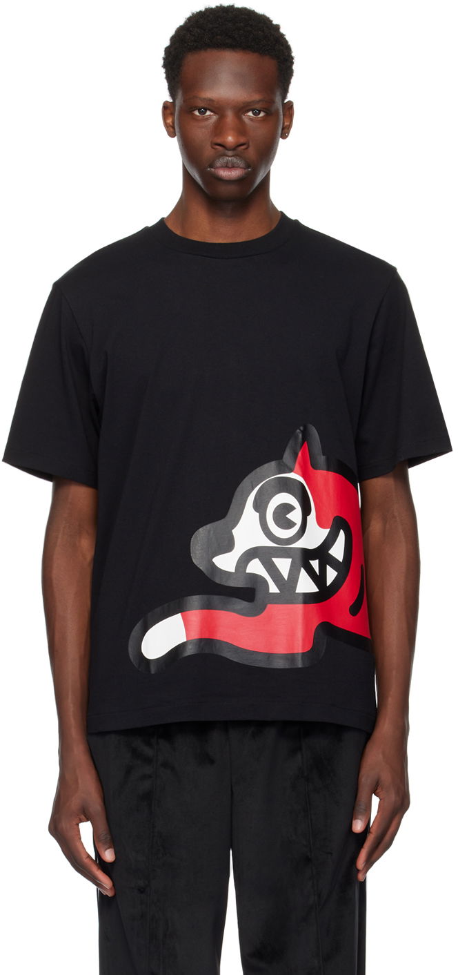 Футболка BBC IceCream ICECREAM Jumbo Running Dog Graphic T-Shirt чорний | IC24235