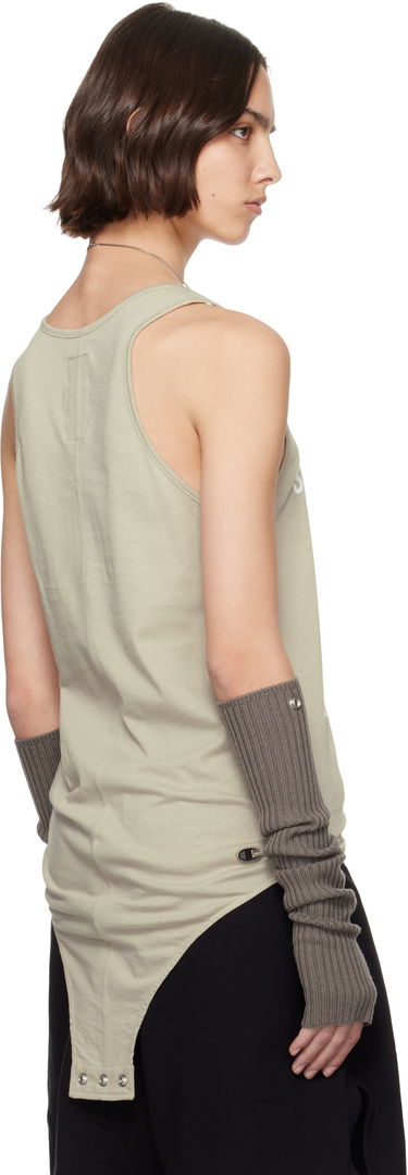 Безрукавка Rick Owens Rick Owens Champion Edition Basketball Tank Top Зелений | CW01E1678 CHJG, 2