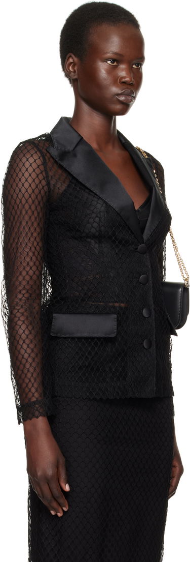 Сумочка Dolce & Gabbana 'Dolce' Mesh Tuxedo Jacket чорний | F27BUT HLM83, 1