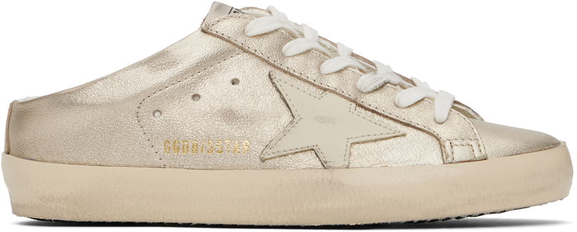 Одяг Golden Goose Golden Goose Super-Star Sabot Металік | GWF00110.F006789.15582