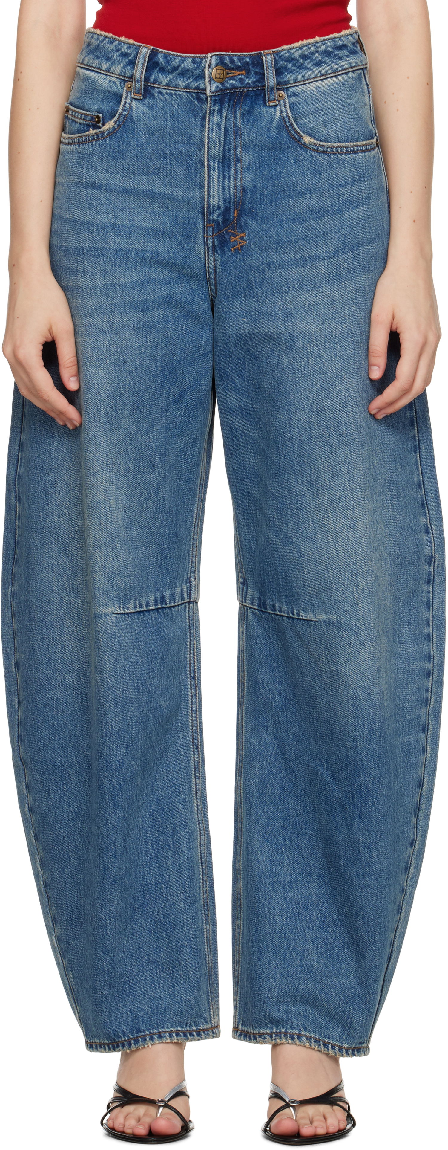 Джинси Ksubi Barrel Jeans Синій | WPF25DJ027, 0